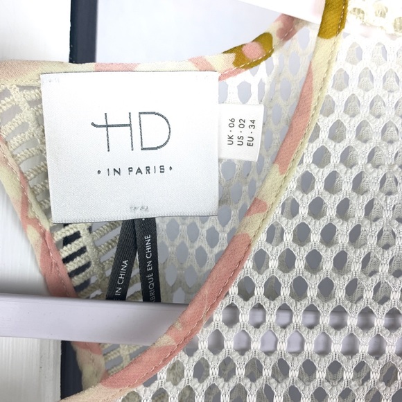 Anthropologie HD in Paris Floral and Lace Size S - Picture 3 of 5